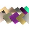 Buy cheap Rose Gold 304 Mirror Stainless Steel Sheet Hairline Colored Black from wholesalers