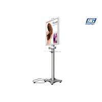 Buy cheap Silver Aluminum Frame Commercial Phone Charging Station Clear Acrylic Plate product