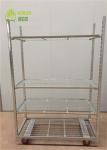 Flower Trolleys Cart CC Container Welding Mesh Plant Nursery Cart