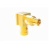 Buy cheap SSMP Female Right Angle Coaxial Adaptor 2 Holes Flange for CXN3506/MF108A Cable from wholesalers