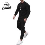 Activewear Men Sportswear Set Custom Polyester Cotton Plus Size Set