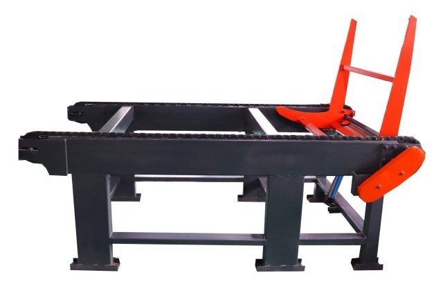 Hydraulic horizontal band sawing machine saw mills for automatic wood cutting