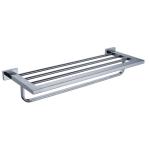 Stainless Steel Bathroom Fitting Toilet Paper Roll Holder With Shelf For Wall