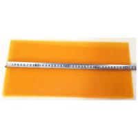 Buy cheap 283mm Wide Plastic Foundation Sheet Bee Hive Kits Of Black And Yellow Color product