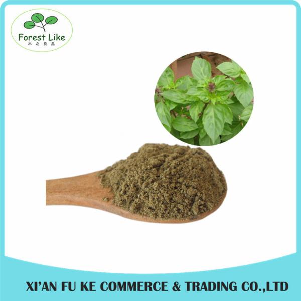Buy cheap Free Sample 100% Natural Sweet Basil Extract Powder from wholesalers