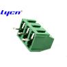 Buy cheap Green 3.81 mm PCB Screw Terminal Block 300V PA66 UL94V-0 Insulator from wholesalers