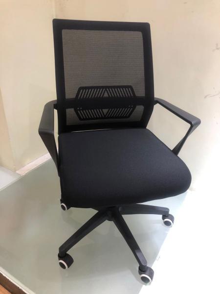 Buy cheap Rotatable Waist Support 50cm Mesh And Fabric Task Chair from wholesalers