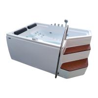 Buy cheap Free Standing Air Jetted Drop-In Bathtub 1700mm Acrylic Big Water Jet product