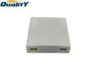 2 Port Wall Mount SC Pigtail Fiber Optic Termination Box