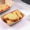 Buy cheap Eco-friendly Square Food Tray for Biodegradable Takeaway Sushi Sandwich Kraft Paper Box from wholesalers