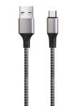 TPE Aluminum Braided USB Cable Fast Charging Data Military-Grade Braided Cable –