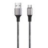 Buy cheap TPE Aluminum Braided USB Cable Fast Charging Data Military-Grade Braided Cable – Shockproof & 2.4A High-Speed from wholesalers