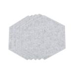 Self Adhesive Hexagon Acoustic Panels Sound Absorption For House Decoration