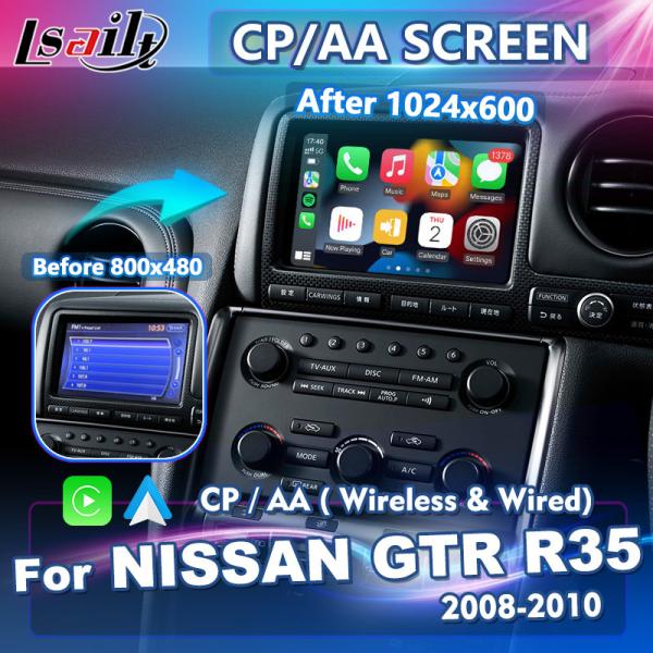 Buy cheap Lsailt 7 Inches Wireless Carplay Android Auto HD Screen for Nissan GTR R35 GT-R JDM 2008-2010 from wholesalers
