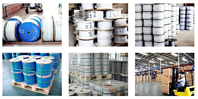 Cable Rails 7x7 7x19 1/8" Stainless Steel T316 Aircraft Deck Railing Cable 250FT Wire Rope For Railing Non-Alloy