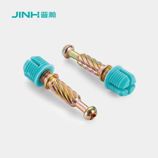 Buy cheap 32mm Steel Minifix Spreading Bolts With Dowel, Furniture Hardware For Panel Furniture from wholesalers