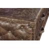Buy cheap Top Genuine Leahter Side Coffee Table 1.35M Length 6 Drawers For Office from wholesalers