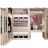 Buy cheap Luxury Walk In Closet Furniture With Shelves Designs With Storage Basket from wholesalers