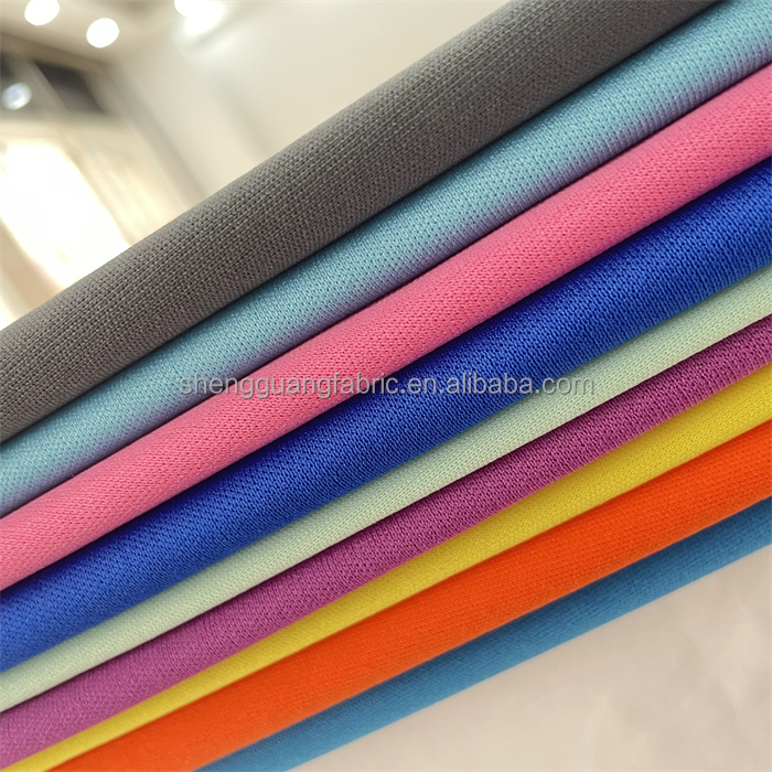 100% Polyester Knitted Fabric for Bags and Shoe Materials Color Fastness Grade 3.5-4.0