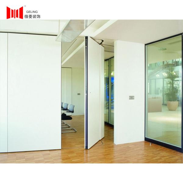 Buy cheap 2000mm 3800mm Sliding Soundproof Wall Divider Panels Top Hung from wholesalers