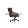 Buy cheap Genuine Leather Executive Office Chair High Back , Leather Swivel Office Chair from wholesalers