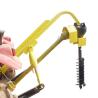 Buy cheap 100*100mm Boom Fence Post Digger Farms Towable Hydraulic Auger from wholesalers