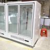 Buy cheap 2 Door 1060W 1000L Convenience Store Display Cooler from wholesalers