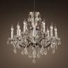 Buy cheap Vintage Black iron dining room Living room Chandelier (WH-WI-01) from wholesalers