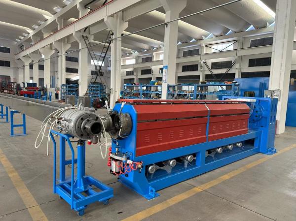 Buy cheap 70mm Cable Extruding Machine 140kg/H Internet Cable Production Line from wholesalers