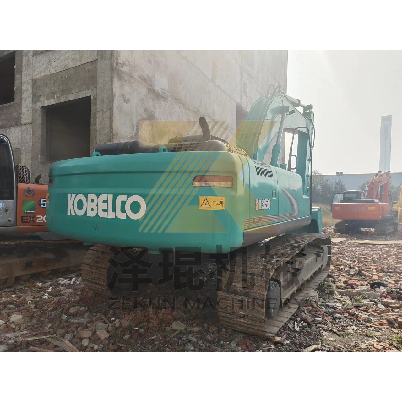 Kobelco SK350 SK350-8 Excavator SK350LC-8 with 35 Ton Operating Weight in Good Condition