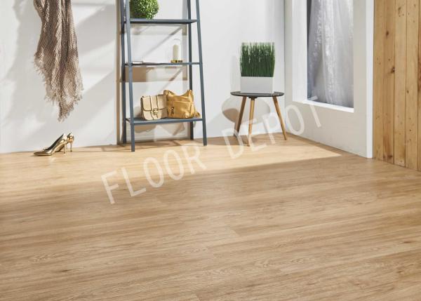 Buy cheap UV Coating Crystal PVC Vinyl Sheet Flooring , Commercial Vinyl Flooring Wear Layer 0.5mm from wholesalers
