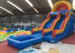 Durable Kids Blow Up Water Slide / Eco - Friendly Portable Inflatable Water