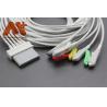 Buy cheap IEC Holter Cable Schiller Lux 5 Lead ECG Cable With Leadwires from wholesalers