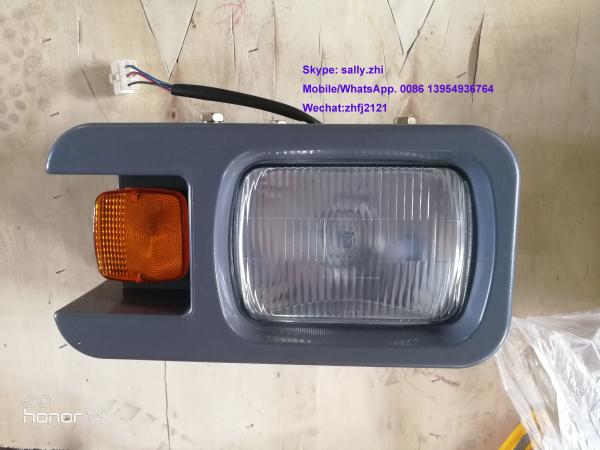 front left headlight, 4130000542 , wheel loader spare parts for wheel loader