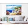 Buy cheap Hand - painted Impressionism Mediterranean Oil Painting Vacation Harbor from wholesalers