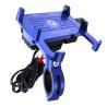 Buy cheap GPS MP4 Waterproof Motorcycle Phone Mount With Charger 6V 3A from wholesalers