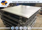 America Standard Size Rack Spare Parts Single / Double Faced Steel Pallet