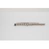 Buy cheap china manufacture Cupronickel Body 17 Open Holes Inline Nickel Silver Mouthpiece Gold Plated Keys Silver Plated Flute from wholesalers