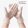 Buy cheap Custom Pvc Disposable Gloves Food Grade Transparent Good Elasticity from wholesalers