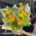 Mulan Matt Film Waterproof Flower Wrapping Paper in Many Colors for Floral