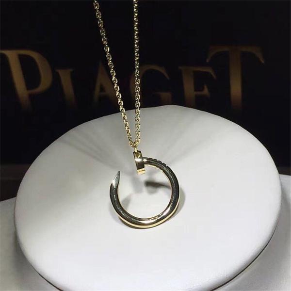 Buy cheap C glossy nail Neckla 18k gold white gold yellow gold rose gold bracelet Jewelry factory in Shenzhen, China from wholesalers