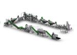 Buy cheap 1500kgh Plastic Recycling Washing Machine 90KW Debaler Pet Washing Line from wholesalers