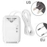 Buy cheap European Plug 220V AC Domestic Gas Detector White Color 0 - 50℃ Working Temp from wholesalers