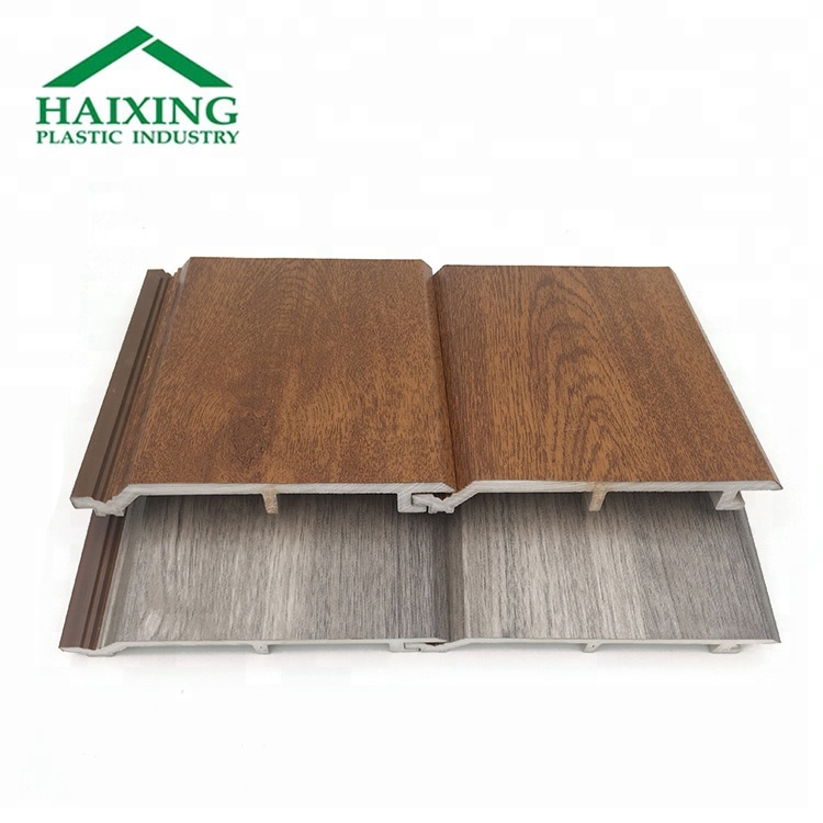 Extrusion Technique PVC/WPC Wall Cladding Decorative Panel Covering for Exterior Walls