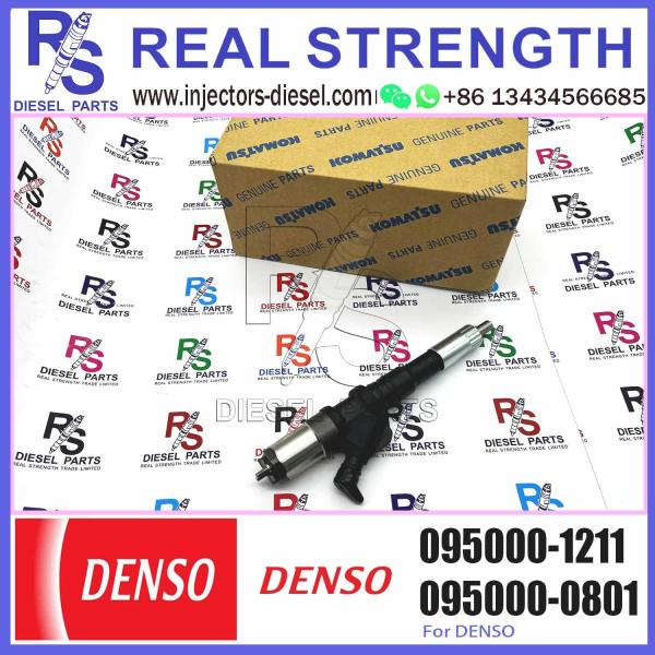 Buy cheap ommon Rail Diesel Fuel Injector 095000-1210 095000-1211 For KOMATSU Excavator 6156-11-3300 6156-11-3301 from wholesalers