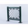 Buy cheap Green PVC Coated Chain Link Fence Waterproof Sports Fields Fencing from wholesalers
