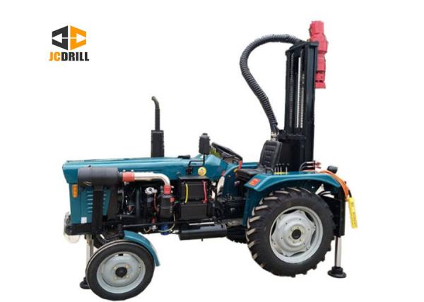 Buy cheap 200m Tractor Mounted Water Well Drilling Rig 1.5m Drill Rod Customized Color from wholesalers