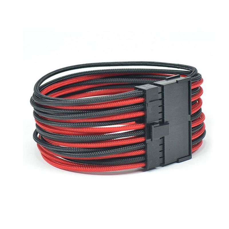 24 Pin Motherboard For Custom Sleeved Hot selling 2020 beautiful microphone copper lugs ribbon usb magnetic cable