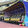Buy cheap Foldable Double Row Soccer Pitch Leather Football Substitute Bench Sideline Solution from wholesalers