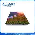 2025 Wholesale P3.91 Led 3d Dance Floor Transparent Glass Floor Dance Led
